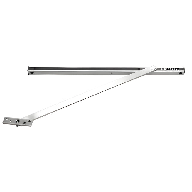Rixson® Aluminum Multi-Function 10 Series Surface Mount Overhead Stop and Holder - 30-1/16" to 38"