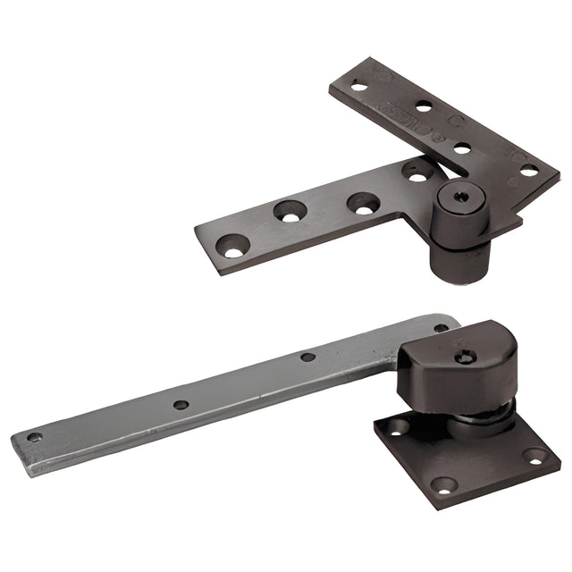 Rixson® Dark Bronze Left Hand 3/4" Offset Pivot Set