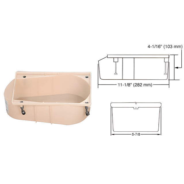 Rixson® Model 27 and 28 Series Floor Closer Cement Case