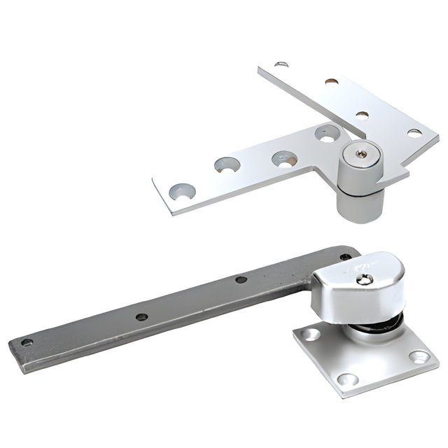 Rixson® Polished Chrome Left Hand 3/4" Offset Pivot Set