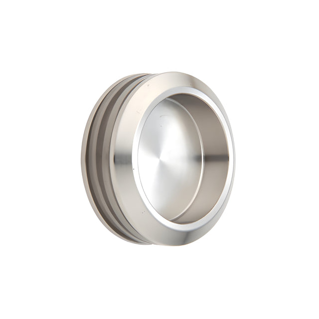 CRL Brushed Stainless Steel Deluxe 180 Degree Serenity Series Sliding - 95" Length System