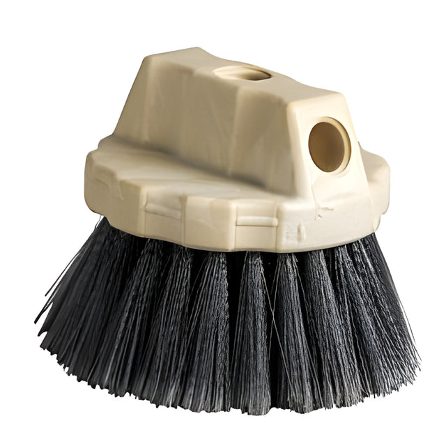 Round Window Brush, Grey Flagged Bristles – 12/Case