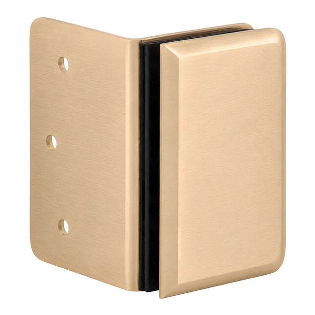 CRL Satin Brass Pinnacle and Prima Series Wall Mount Bracket