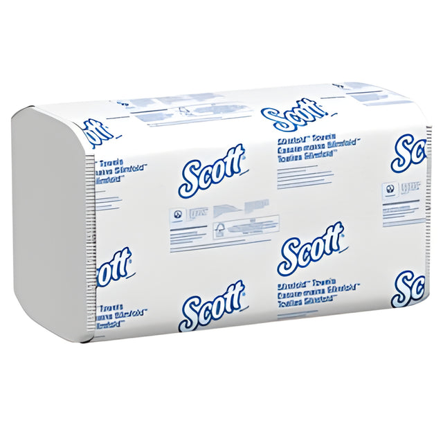 KC Scott Scott Pro Plus Slimfold Towels, White- 90 Sheets x 24 Packs/ Case