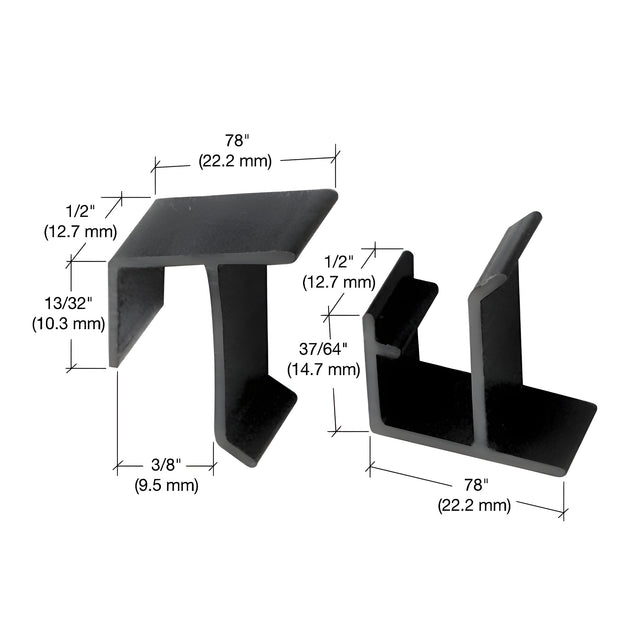 CRL Sliding Window Screen Clips For H&D - Pack