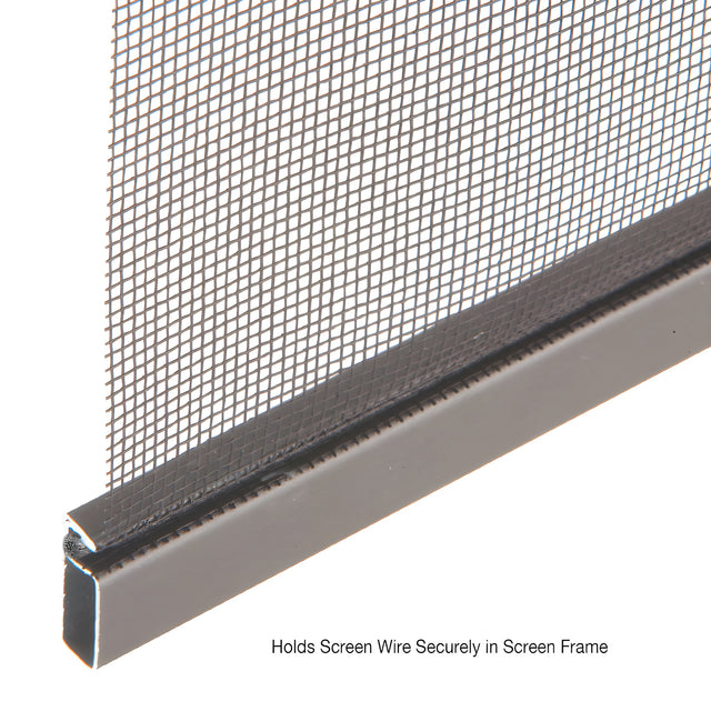 CRL Black .180" Foam Core Screen Spline