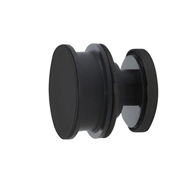 CRL Matte Black Deluxe 180 Degree Serenity Series Sliding - 95" Length System
