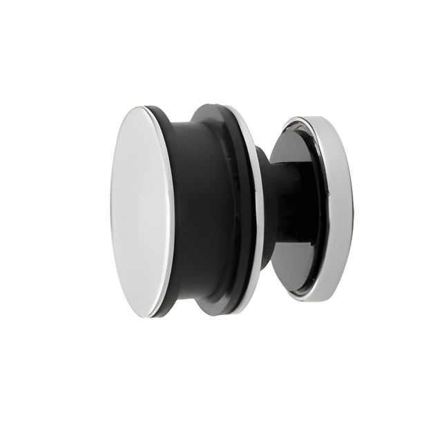 CRL Polished Stainless Steel Deluxe 180 Degree Serenity Series Sliding System