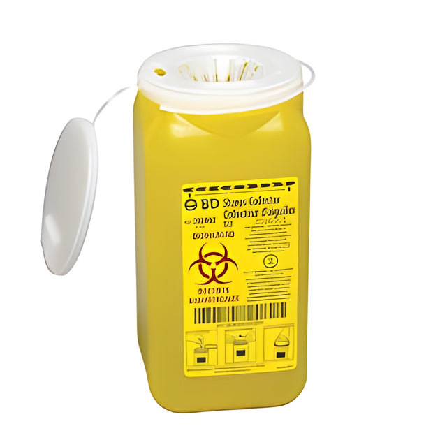 Sharps/Biohazard Collector, 1.4 L- 1 Ea