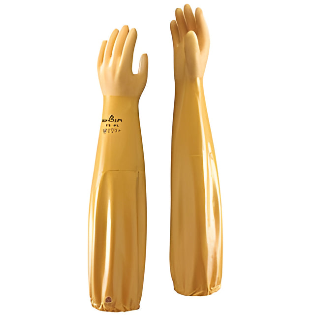 Showa 772 Long Nitrile Gloves, Medium – 5/Bag