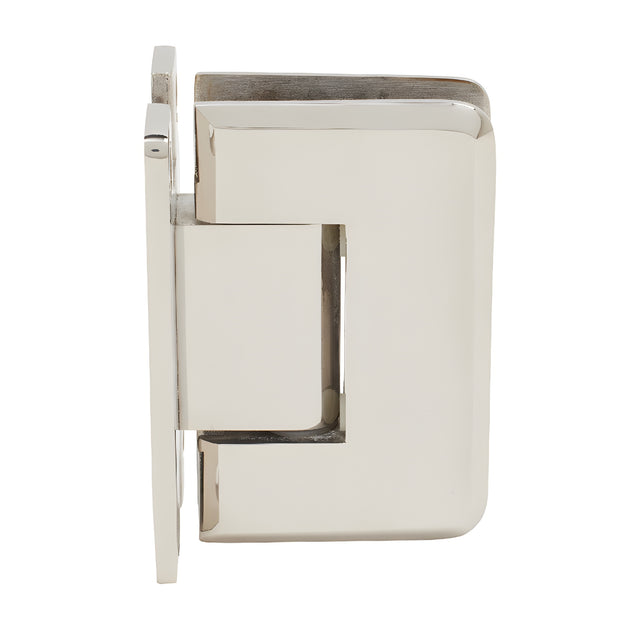 CRL 316 Polished Stainless Steel Ultimate 037 Series Wall Mount 'H' Back Plate Hinge