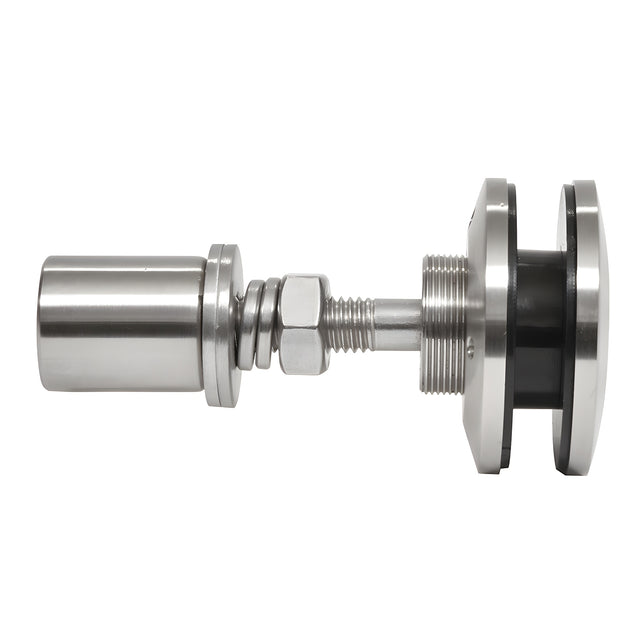 CRL 316 Brushed Stainless Steel Swivel Combination Fastener for 3/8" to 9/16" Tempered Glass