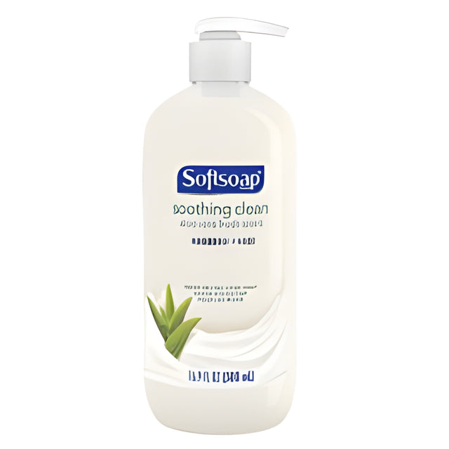Softsoap with Aloe Hand Soap Liquid- 7.5 oz x 6 Bottles / Case