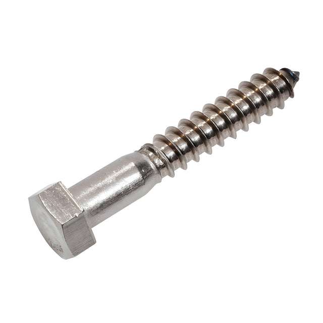 Stainless Steel Hex Head Screws for Wood Substrate