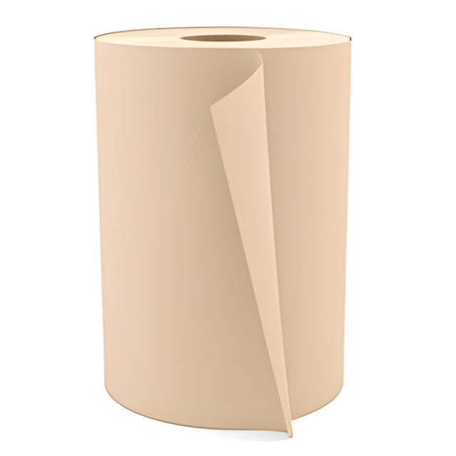 Stellar Roll Paper Towel, Kraft, 8" x 425'- 12 Rolls / Case