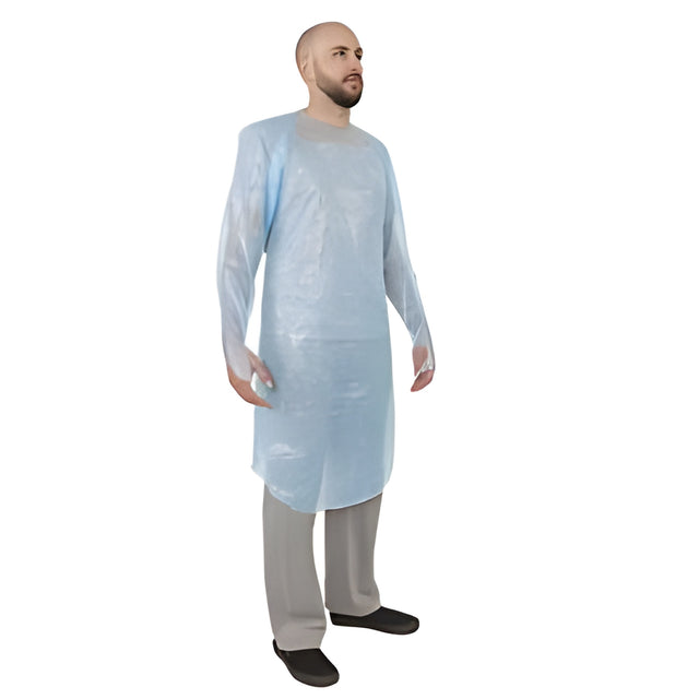 Stellar CPE Gown, Blue, Single Folded – 200/Case
