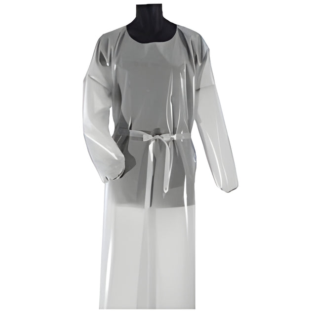 Stellar Polyurethane Gowns, 50', White