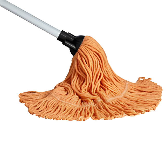 Synthetic Yacht Mop, 10 oz, Orange, Detachable – 12/Case