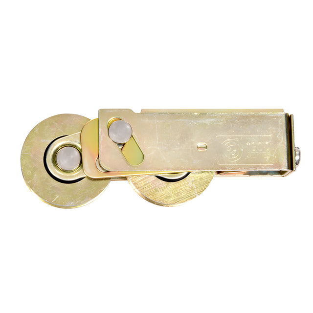 Premium 1-1/2" Tandem Steel Wheel Sliding Glass Door Roller with 3/4" Wide Housing