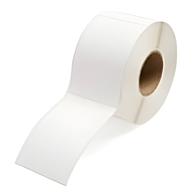Thermal Transfer Labels, 3"" Core, High Gloss Poly, Blue, 6"" x 8""- 750 Labels x 4 Rolls