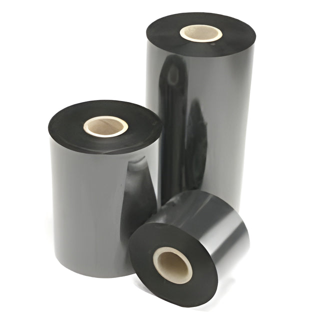Thermal Transfer Ribbon for Zebra Printer, Value, 152mm x 450m, Black – 12 Roll/Case