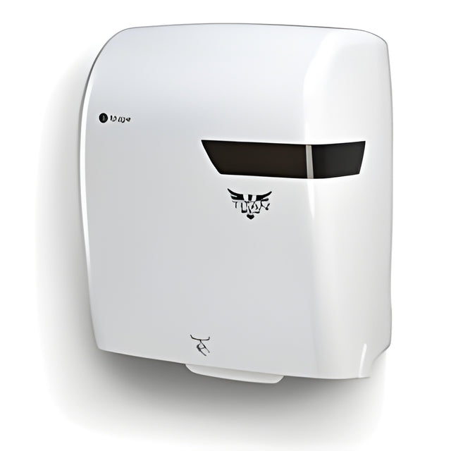 Titan Bold Electronic Hybrid Roll Towel Dispenser, White