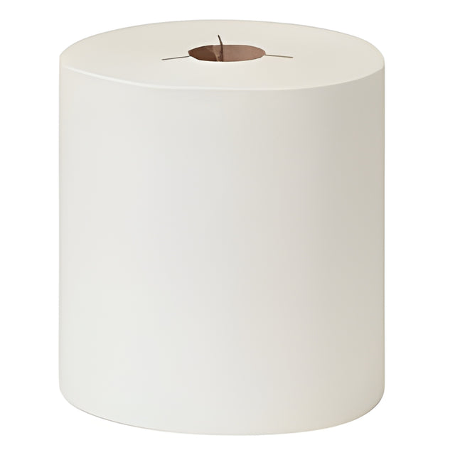 Tork 8031040 Paper Hand Towel Roll H80, White, 7.94" x 800- 6 Rolls / Case