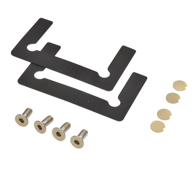 CRL Brushed Bronze Trento 90 Degree Glass-to-Glass Hinge
