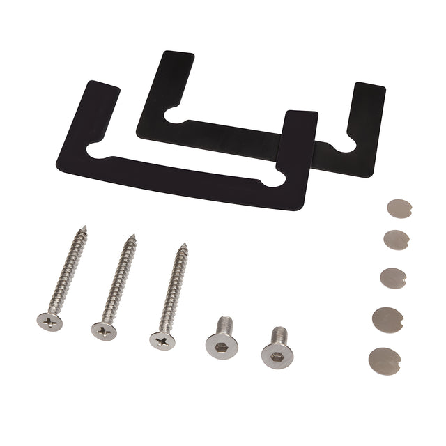 CRL Brushed Nickel Trento Offset Back Plate Hinge