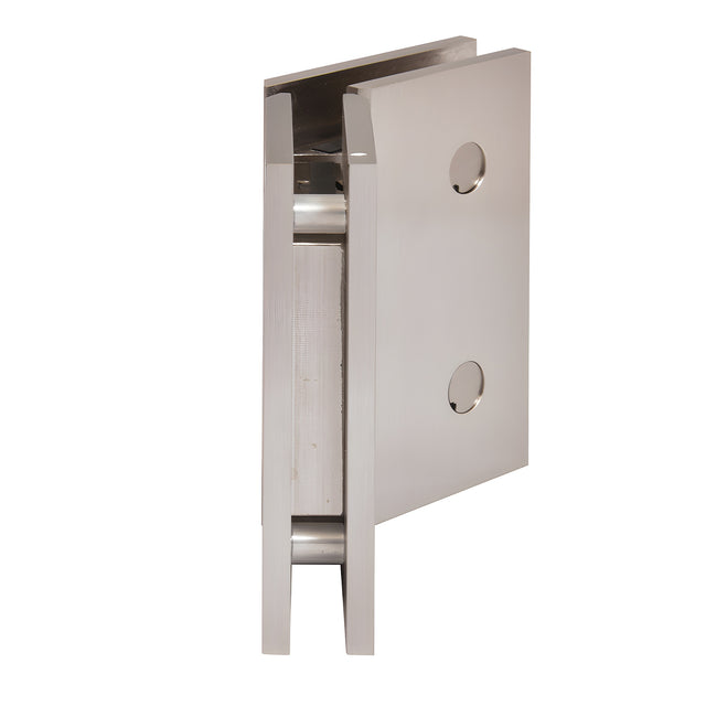 CRL Brushed Nickel Trento 135 Degree Glass-to-Glass Hinge