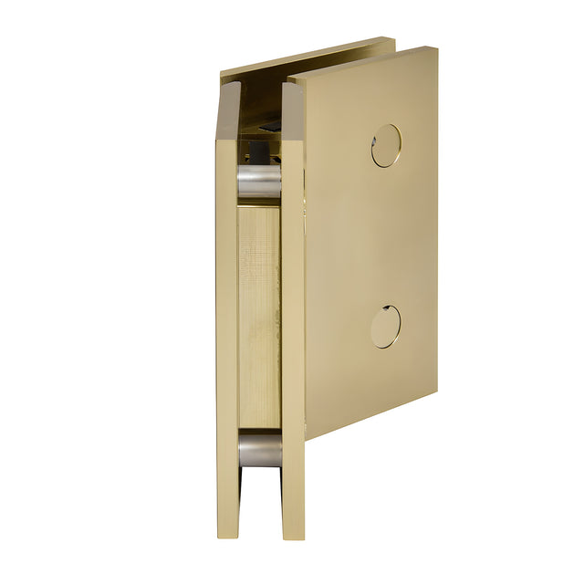 CRL Brushed Bronze Trento 135 Degree Glass-to-Glass Hinge