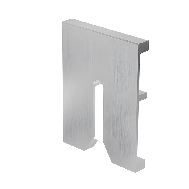 CRL TurboFlex Clear Anodized Drain Block for Fascia Mount Base Shoes