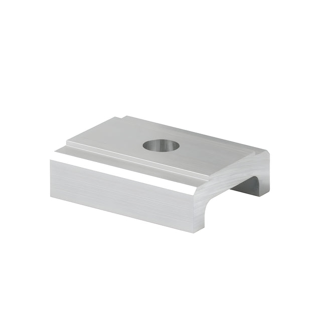 CRL TurboFlex Clear Anodized Drain Block for Top Mount Base Shoes
