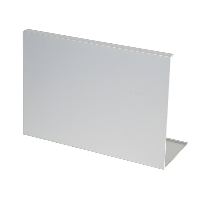 CRL TurboFlex Clear Anodized Aluminum 120" Cover for Fascia Mount Base Shoe