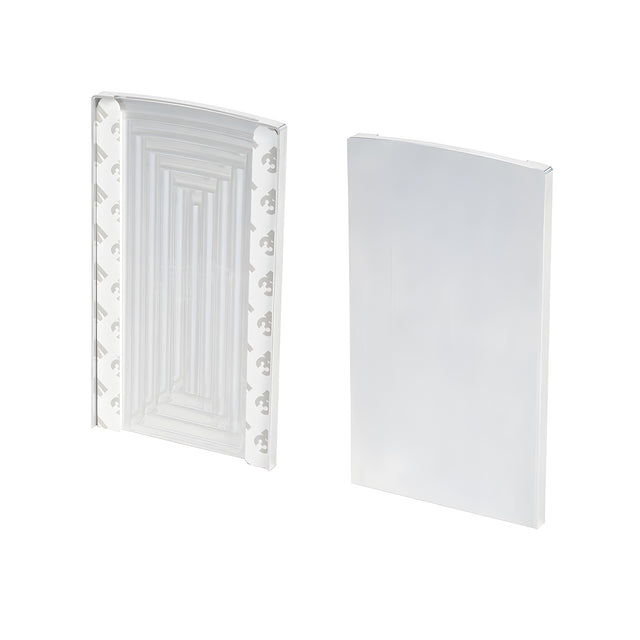 CRL TurboFlex Fascia Mount Clear Anodized Aluminum Right End Cap
