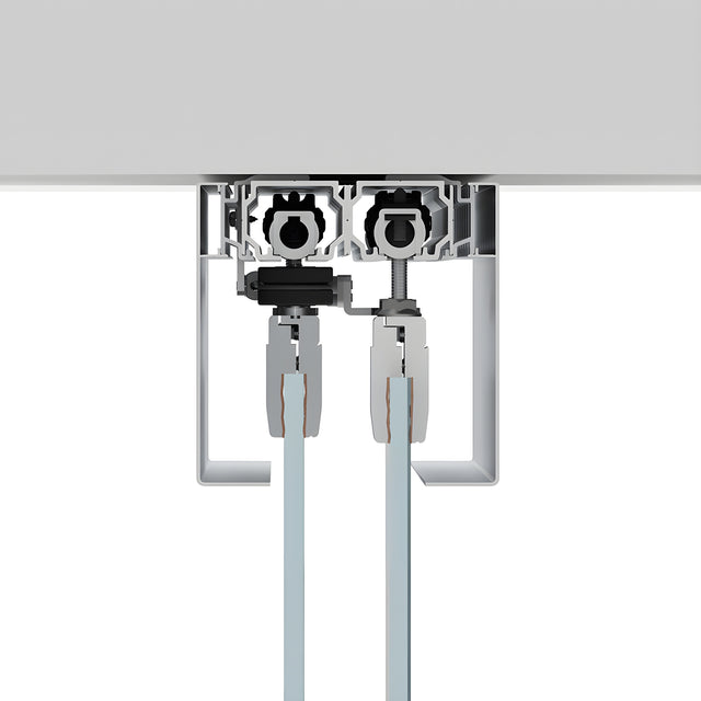 CRL50 Series Two Panel Telescoping Ceiling Mount Kit - Right Stacking Direction