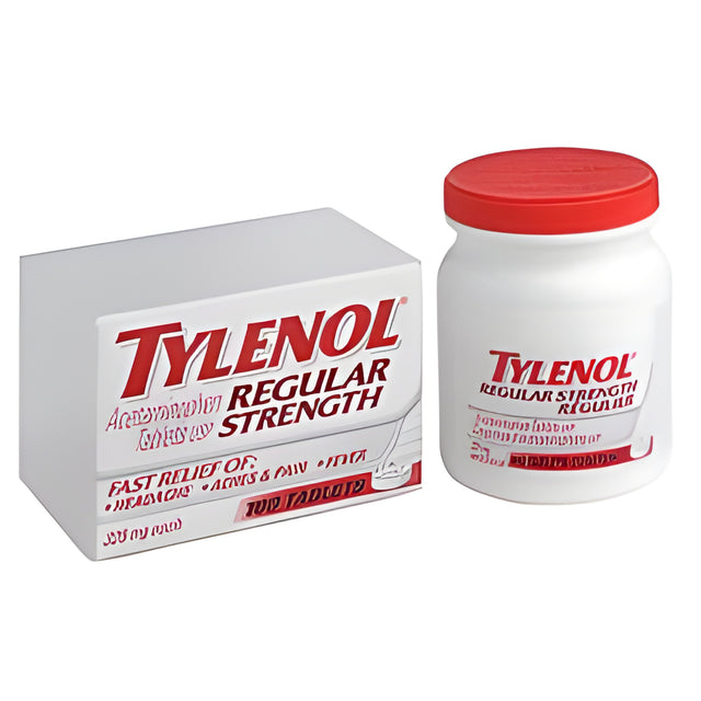 Tylenol, Acetaminophen Caplets, Regular-Strength, 325 mg, 325 gm