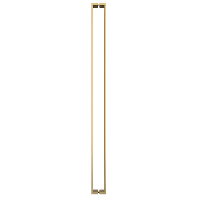 CRL Brushed Bronze 60" Hollow Premium Handle U-Style