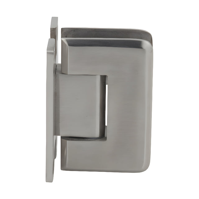 CRL 316 Brushed Stainless Steel Ultimate 037 Series Wall Mount 'H' Back Plate Hinge