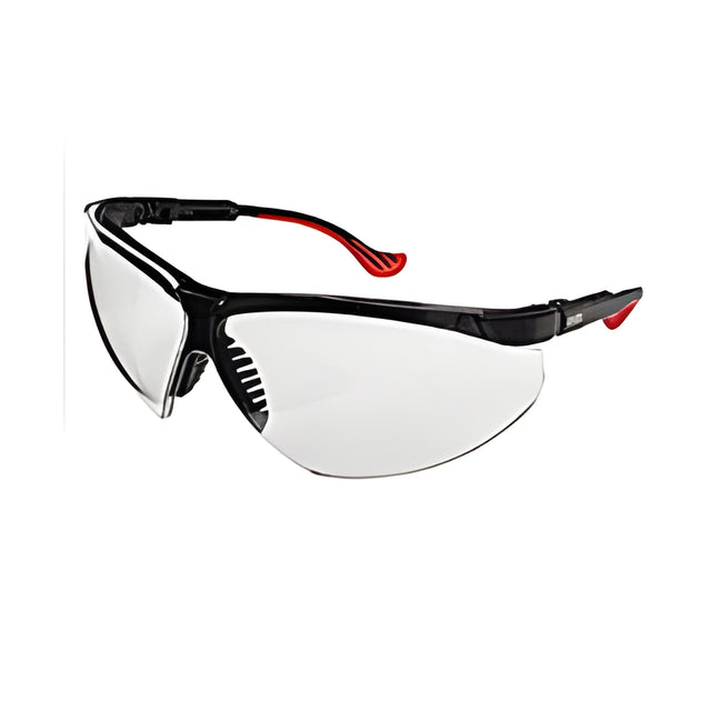 Uvex Genesis Safety Glasses, Clear Lens, Anti-Fog
