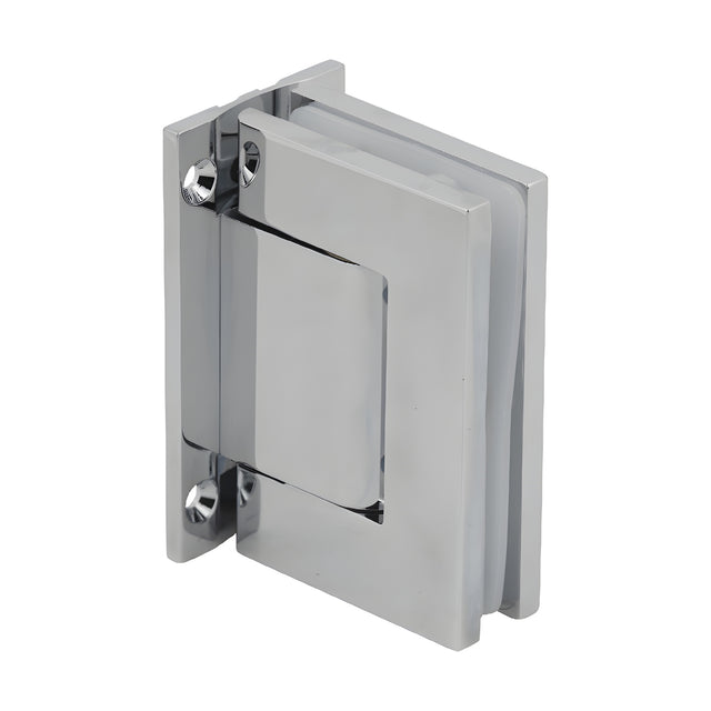 CRL Chrome Vernon Wall Mount Full Back Plate Hinge