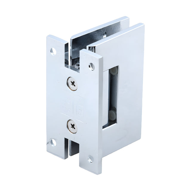 CRL Polished Chrome Vienna 037 Series Wall Mount 'H' Back Plate Hinge