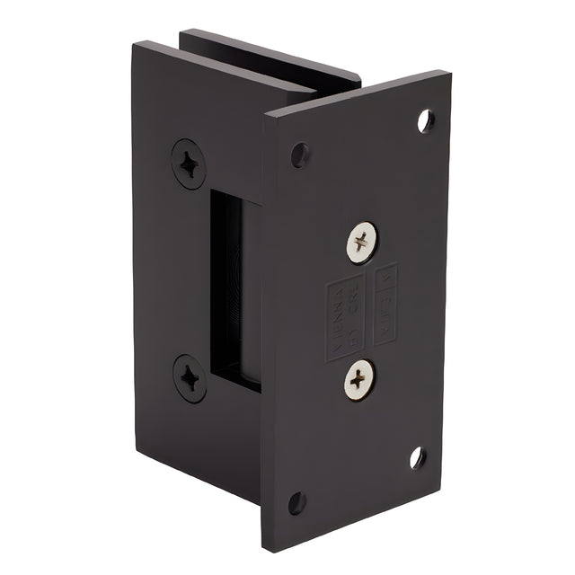 CRL Oil Rubbed Bronze Vienna Wall Mount Full Back Plate Positive Close Hinge