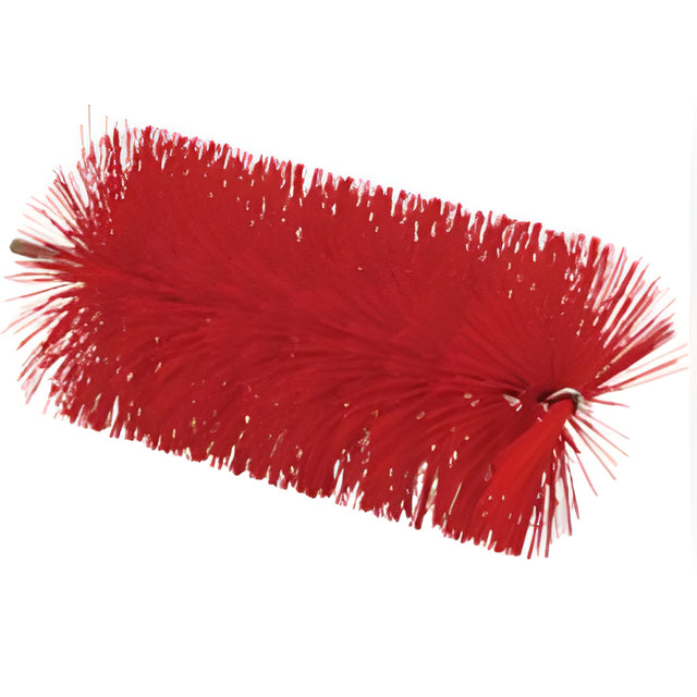 Vikan 3.5" Brush for Flex Rod, Medium Bristles, 7-7/10" Long, Red – 1 Ea