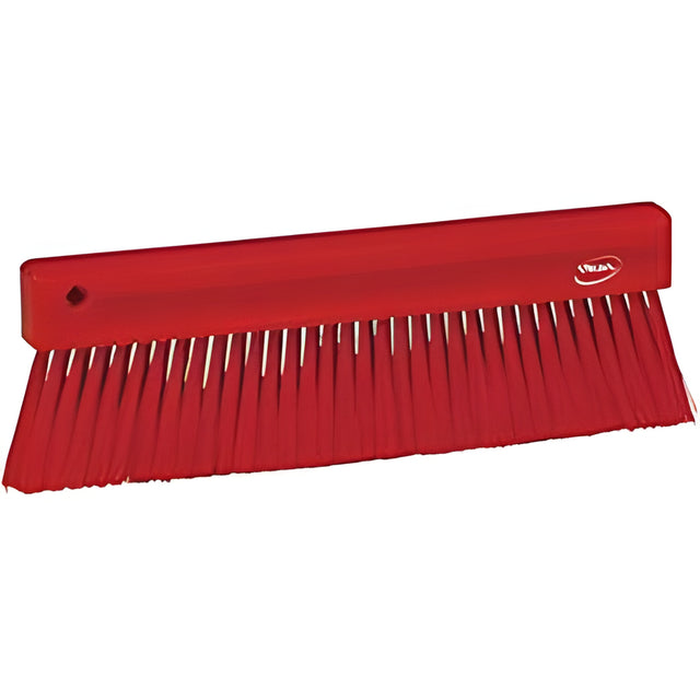 Vikan Baker's Brush, Soft Bristles, 11" Long, Red