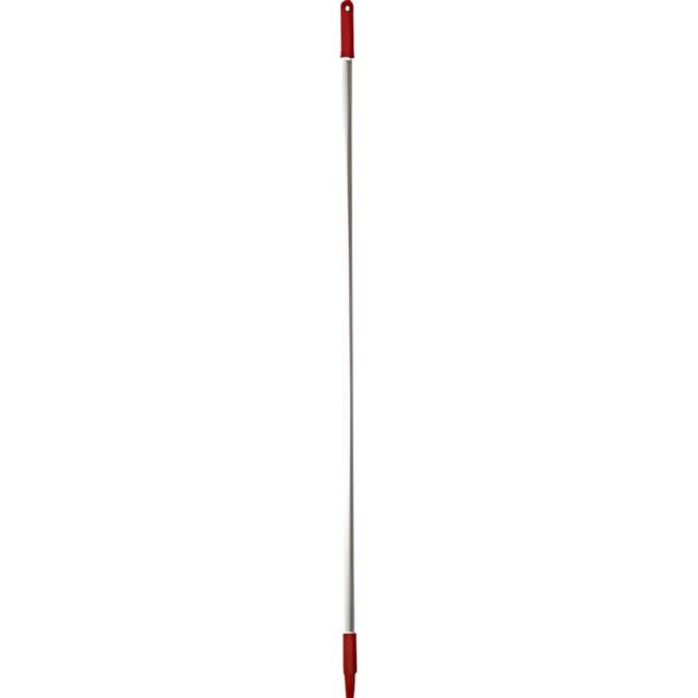 Vikan Basic Aluminum Handle, 57" Length, Red