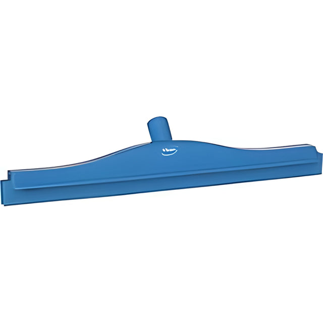 Vikan Double Blade Ultra Hygiene Squeegee, 20", Blue – 1 Ea