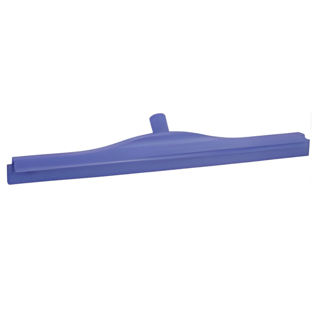 Vikan Double Blade Ultra Hygiene Squeegee, 24", Purple – 1 Ea