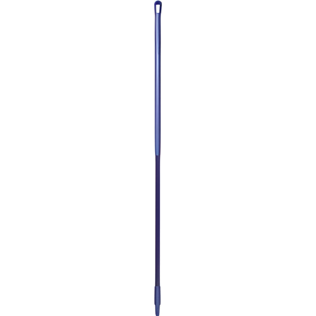 Vikan Fiberglass Handle, Euro Threaded Tip, 1-1/4" Diameter, 59" Length, Purple