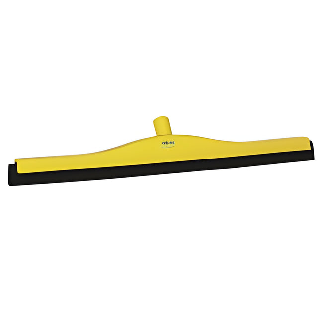 Vikan Fixed Head Food Hygiene Floor Squeegee, 24", Yellow – 1 Ea